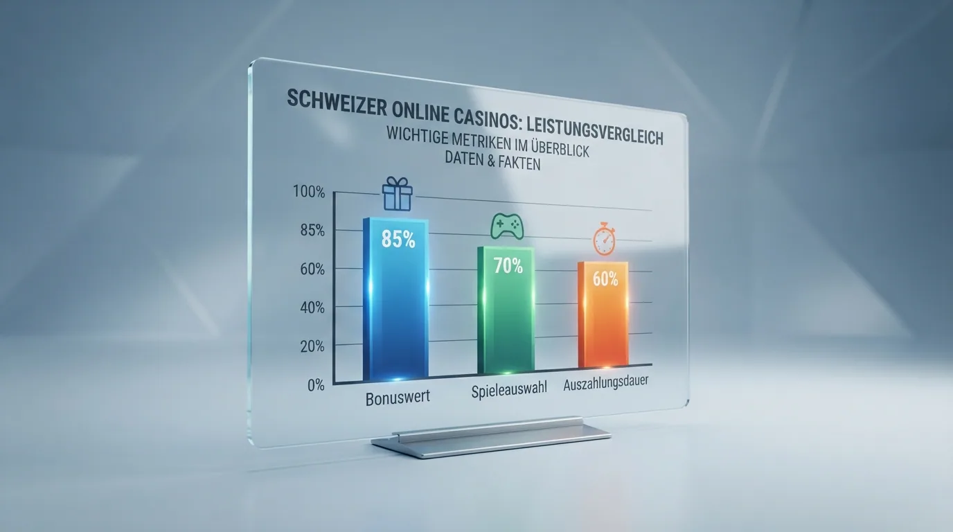 Ausschnitt einer Vergleichstabelle mit Operator-Logos, Bonusbeträgen und Bewertungskriterien