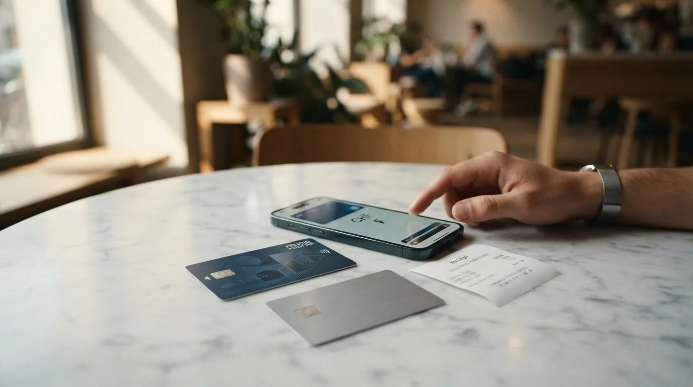 Collage aus Zahlungssymbolen: TWINT, Krypto-Wallet, Paysafecard, Bankkarte