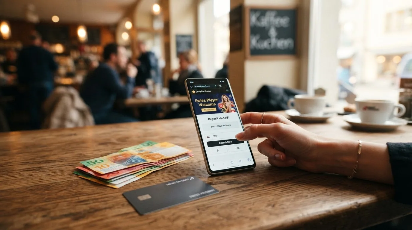 Schweizer Franken-Scheine, Kreditkarten und ein Smartphone mit durchgestrichenem TWINT-Logo, daneben ein Krypto-Wallet